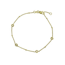 Load image into Gallery viewer, 14kt Gold Diamond By The Yard Bracelet
